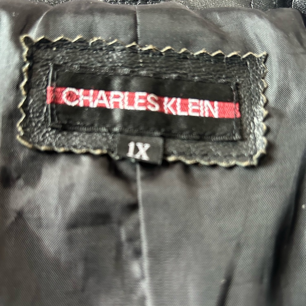Charles Klein leather jacket - Picture 2 of 9